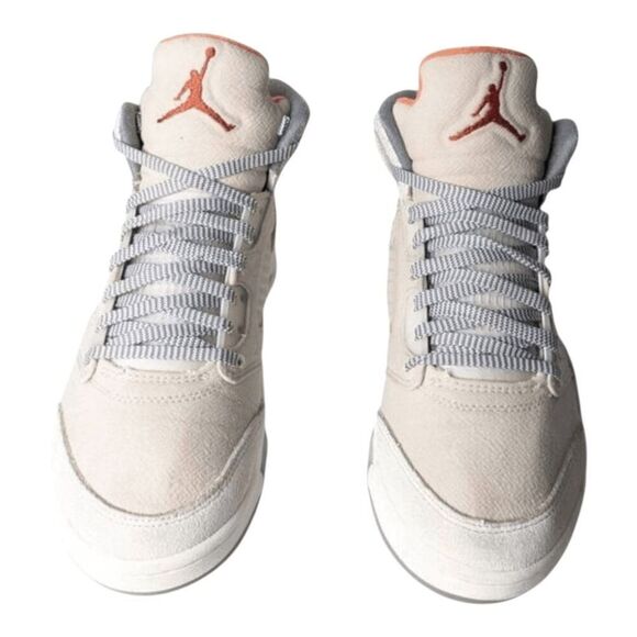 NIKE Air Jordan 5 Retro SE \'Craft Light Orewood Brown\' Sneakers Size 7.5 main image 4